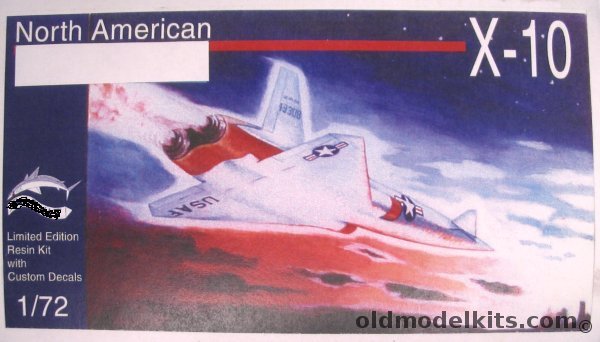 Action 1/72 North American Aviation X-10 (RTV-A-5) plastic model kit